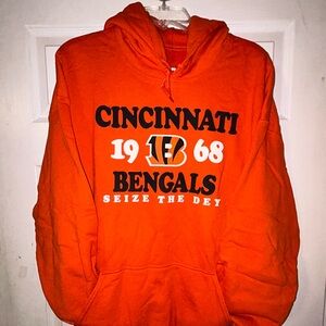 🐯🏈 Cincinnati Bengals NFL Football Stadium Marquee Hoodie 🏈🐯